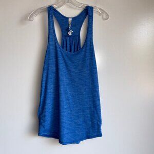 LULULEMON Salute the Sun Singlet II Size 6 Heathered Lakeside Blue